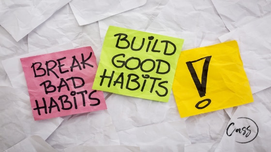 Cinq étapes pour briser les mauvaises habitudes